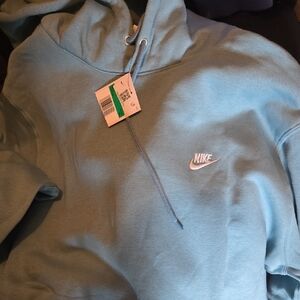Nike Light Blue Pullover Hoodie